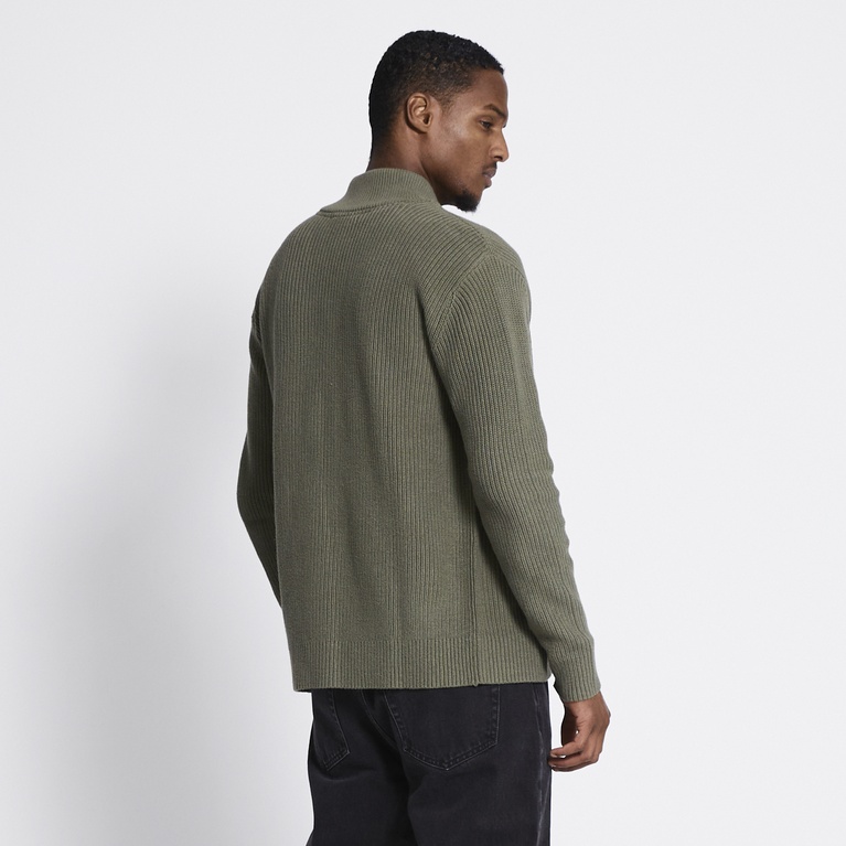 Zip sweater "Frippe"